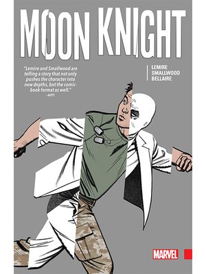 cover image of Moon Knight by Lemire & Smallwood